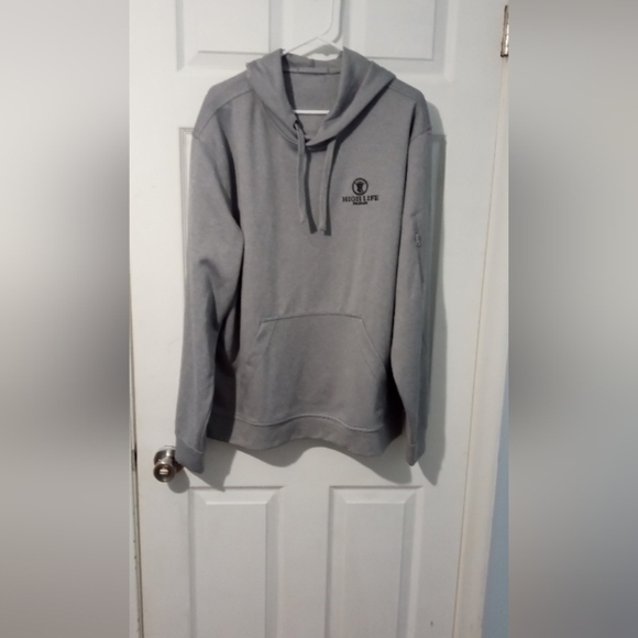 The High Life Farms Other - The High Life  men's hoodie, gray size Large
